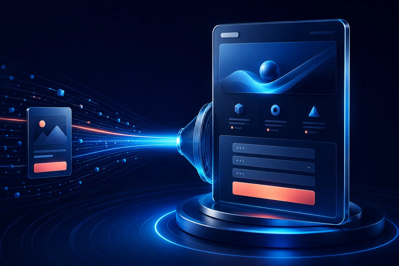 Landing page enfocada en una campaña y una acción de conversión